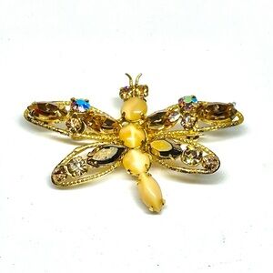 Vintage Regency Butterfly Brooch